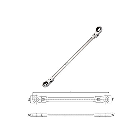Double Ring Spanner - SSP00404